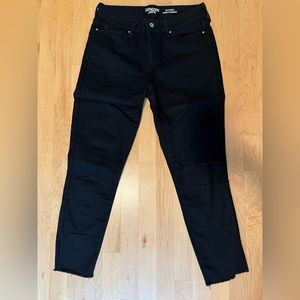 DENIZEN BY LEVI womens ankle skinny ripped jeans